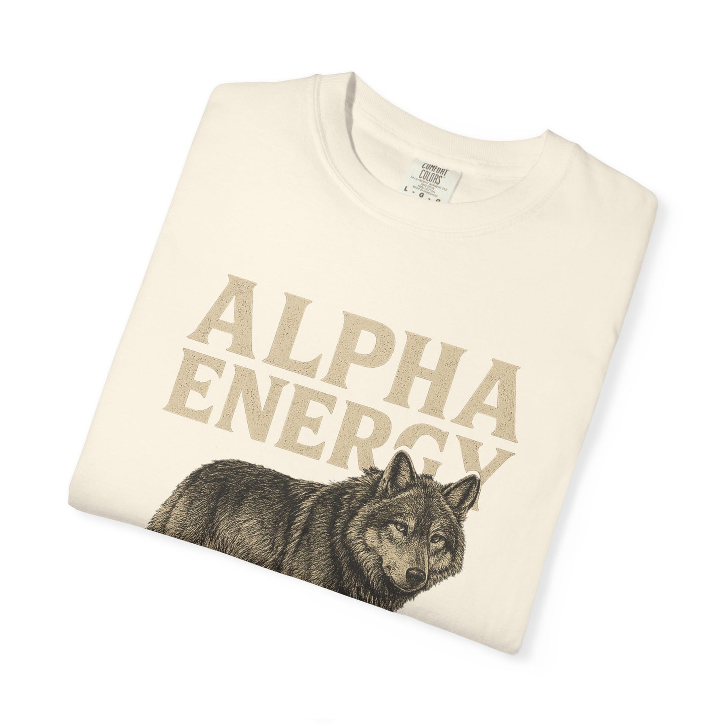 Alpha Energy Wolf | Graphic Wolf Shirt