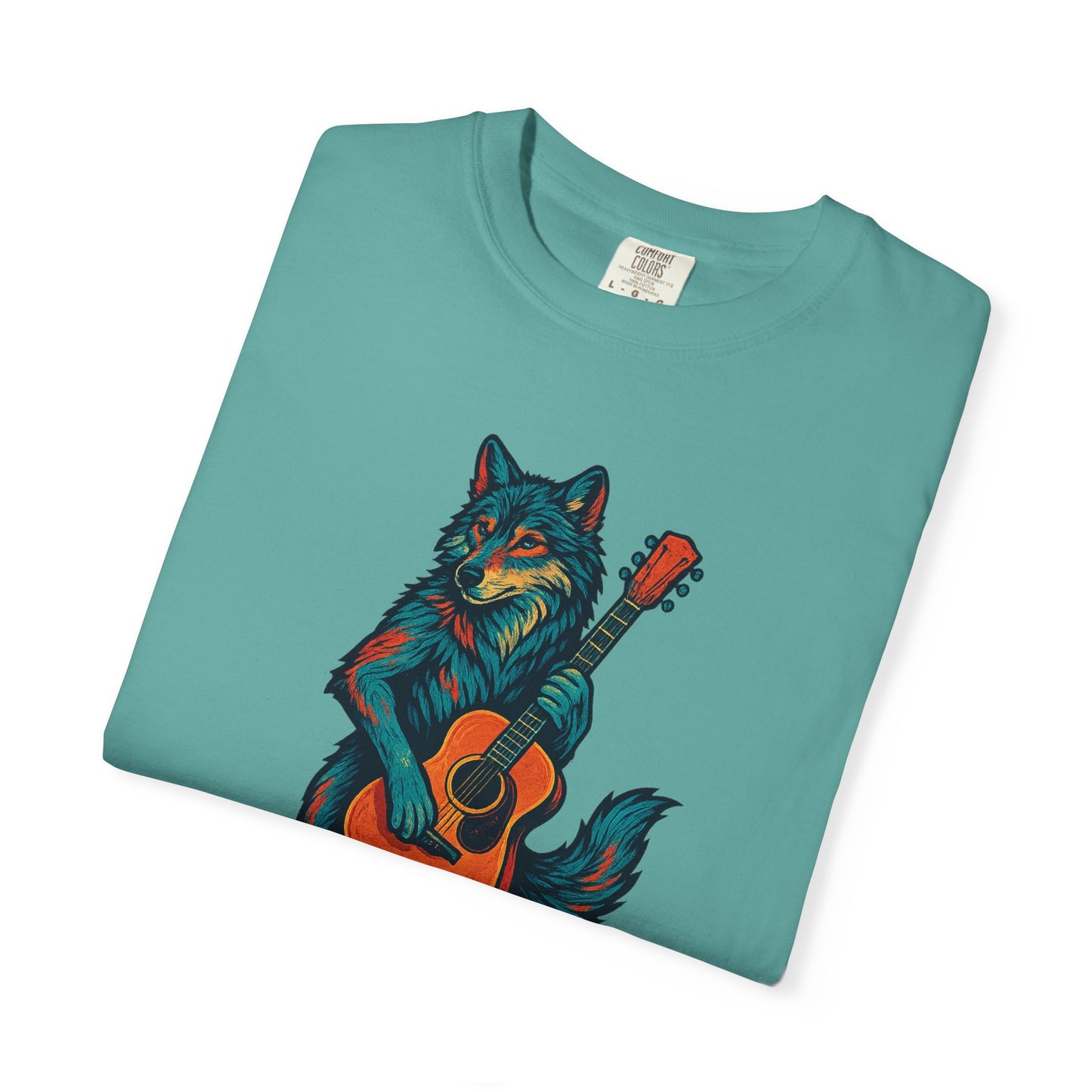 Acoustic Howl Wolf | Graphic Wolf Shirt