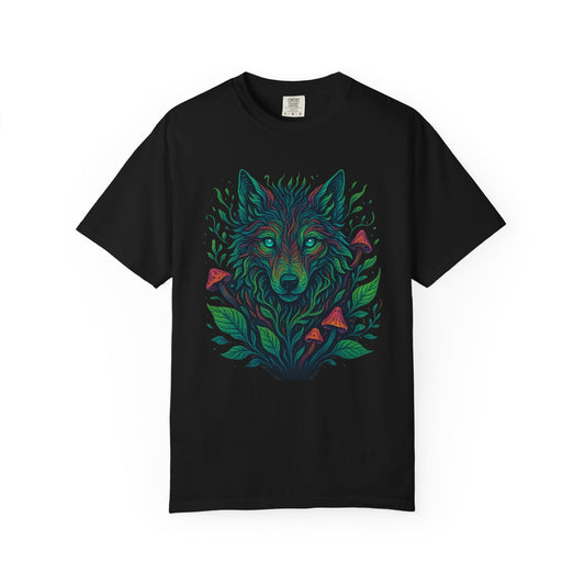 Mycospirit Wolf | Graphic Wolf Shirt