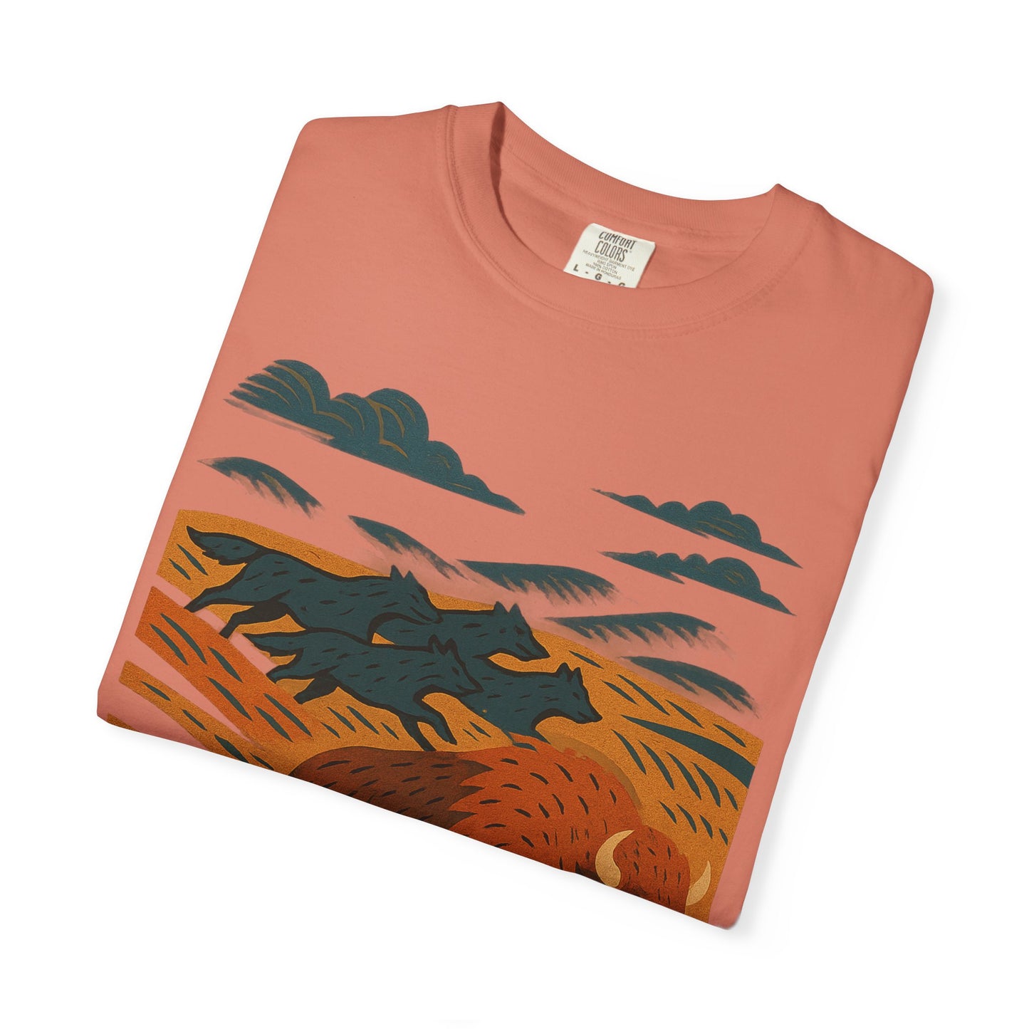 Flow of the Wolf Pack | Graphic Wolf Shirt