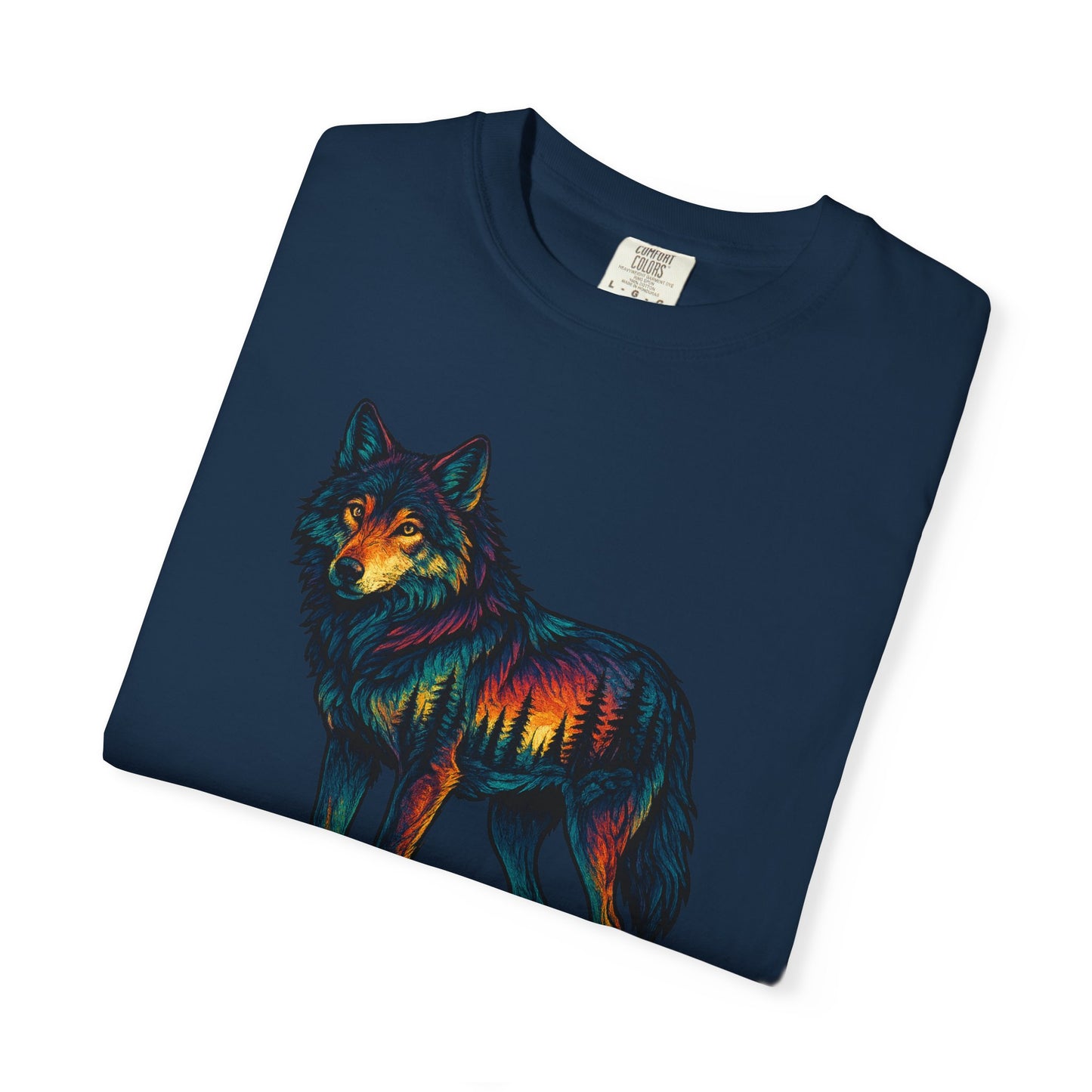 Forestborn Wolf | Graphic Wolf Shirt