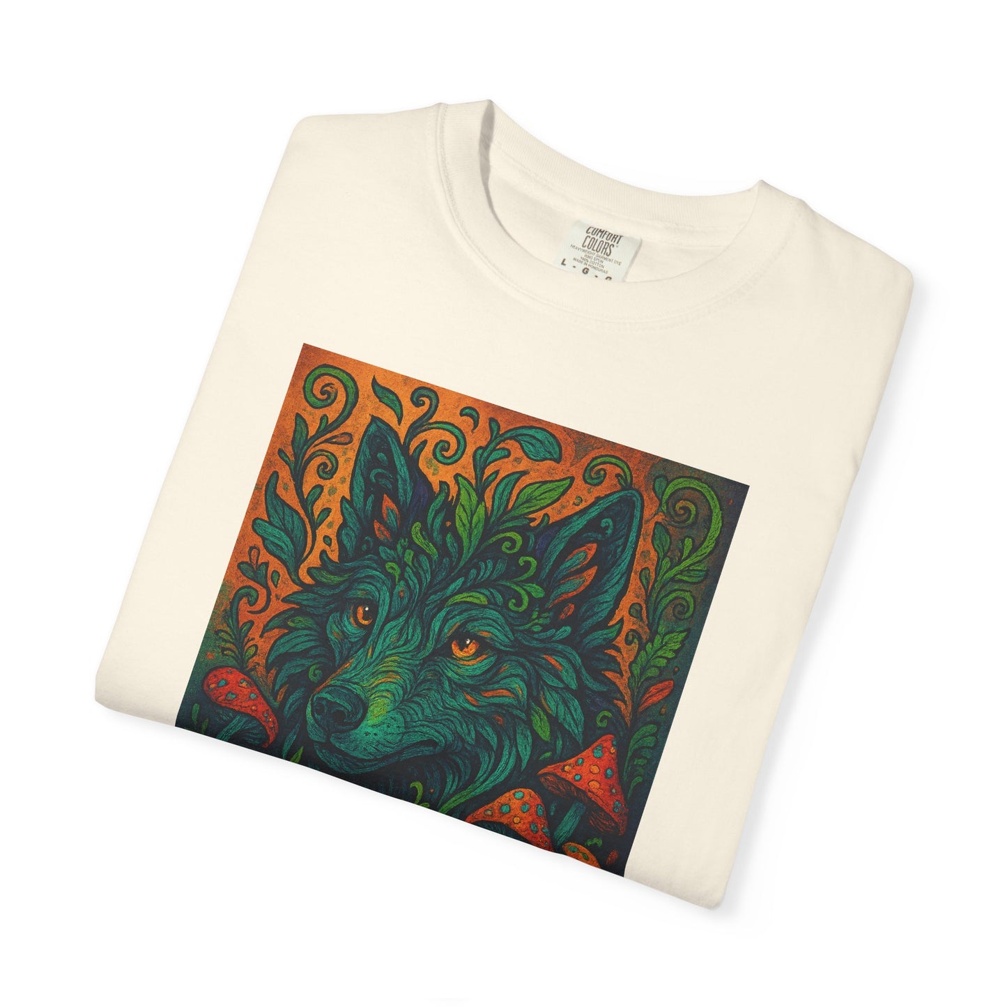 Shroomshade Wolf | Graphic Wolf Shirt