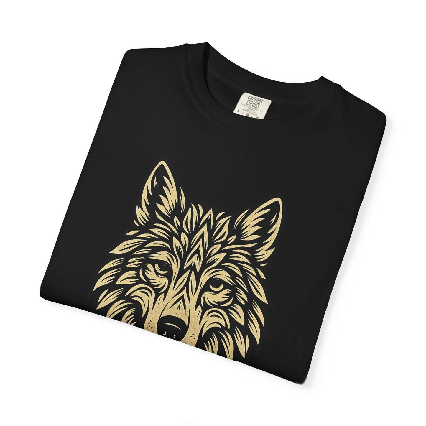 Goldenmane Wolf | Graphic Wolf Shirt