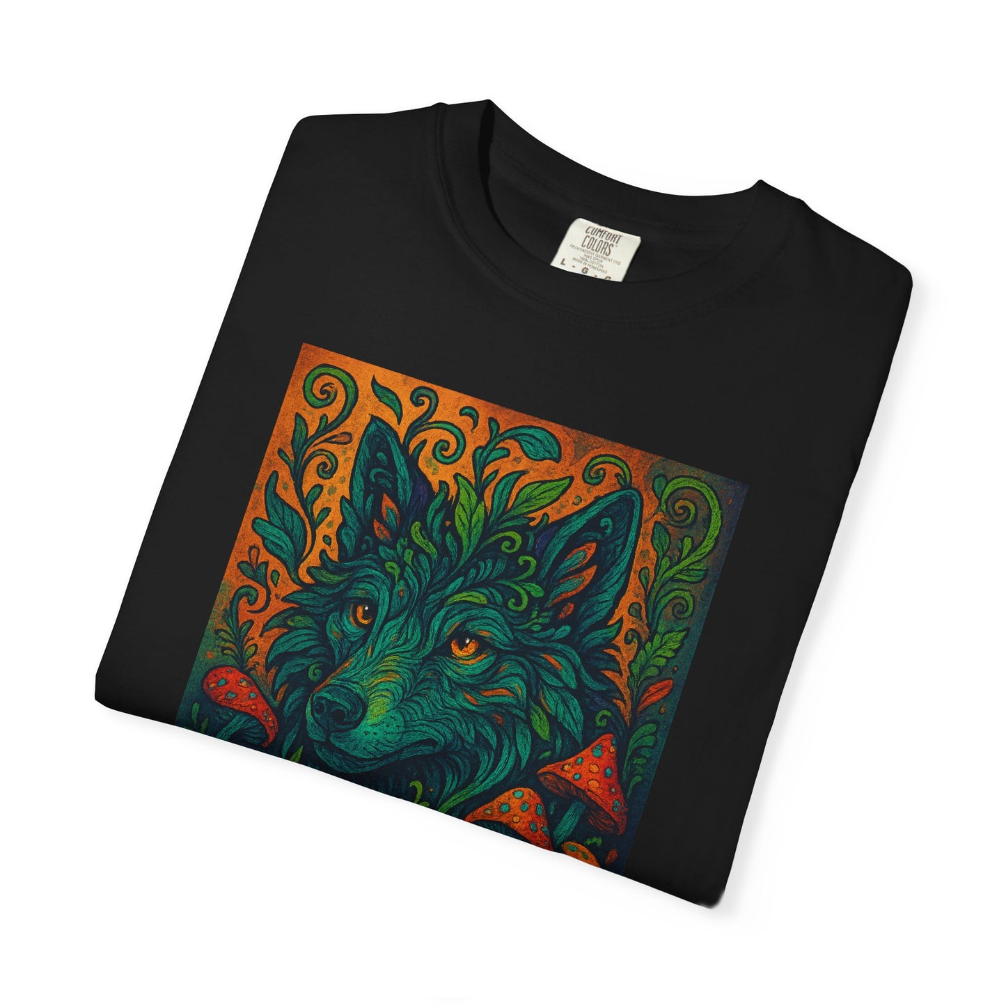 Shroomshade Wolf | Graphic Wolf Shirt