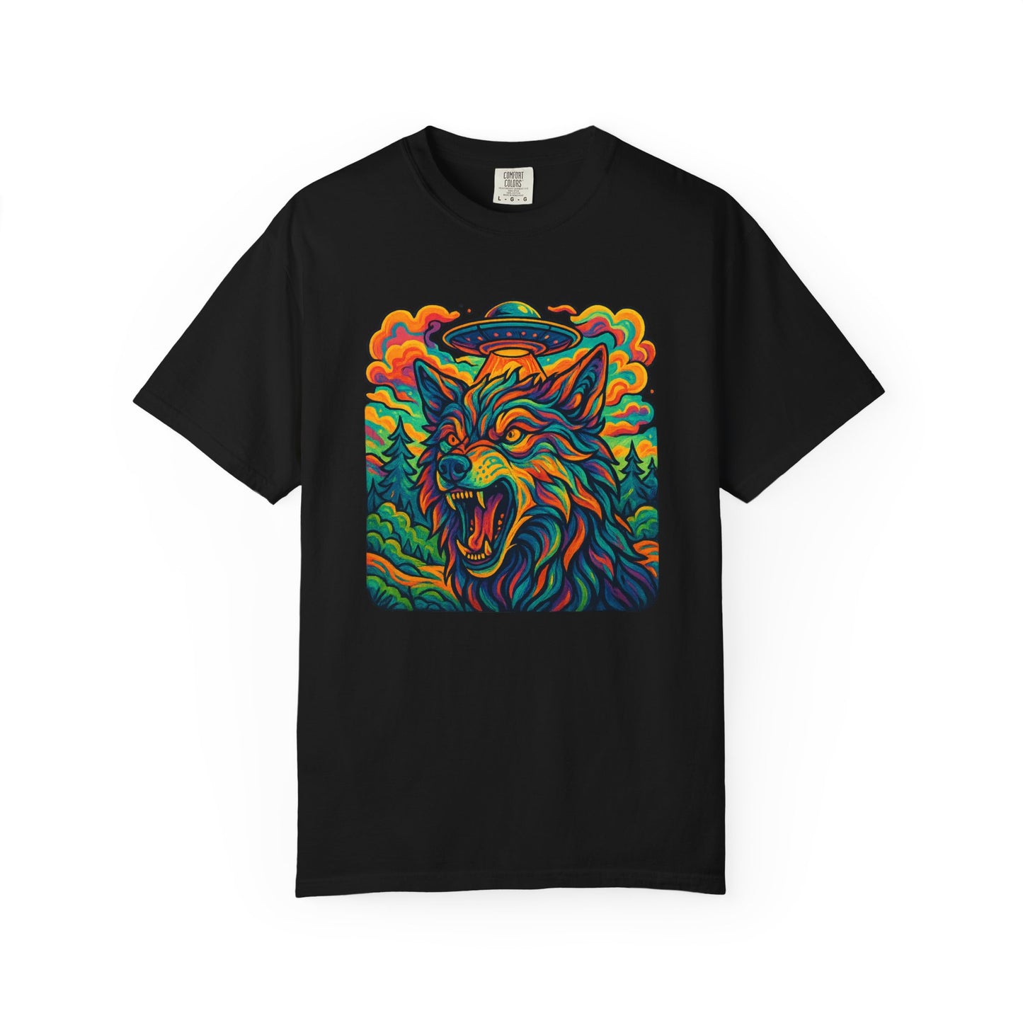 Psyhowl Wolf | Graphic Wolf Shirt