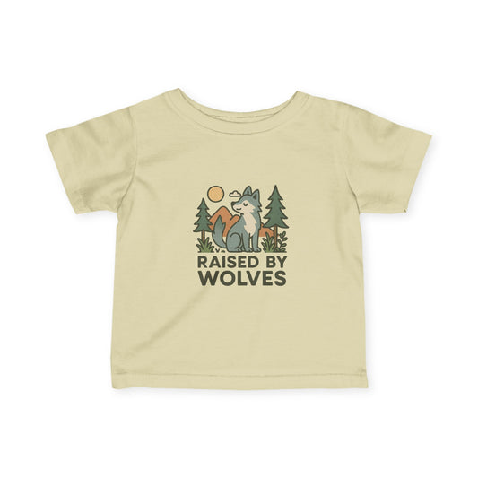 Raised By Wolves | Baby Wolf Shirt