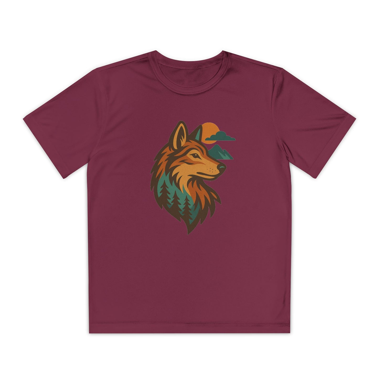 Sundrift Wolf | Youth Graphic Wolf Shirt