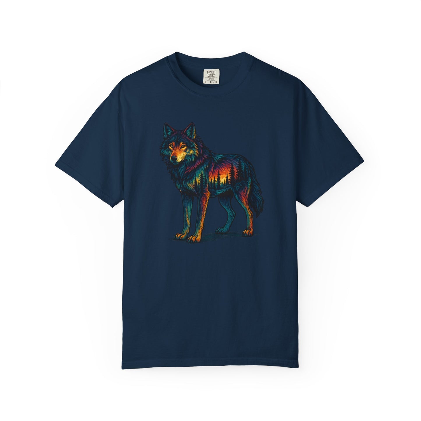 Forestborn Wolf | Graphic Wolf Shirt