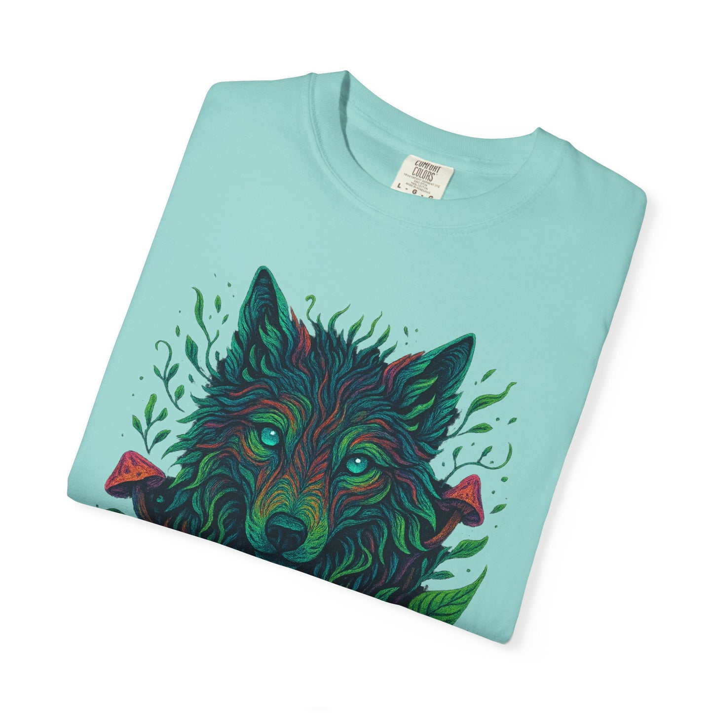 Mycospirit Wolf | Graphic Wolf Shirt