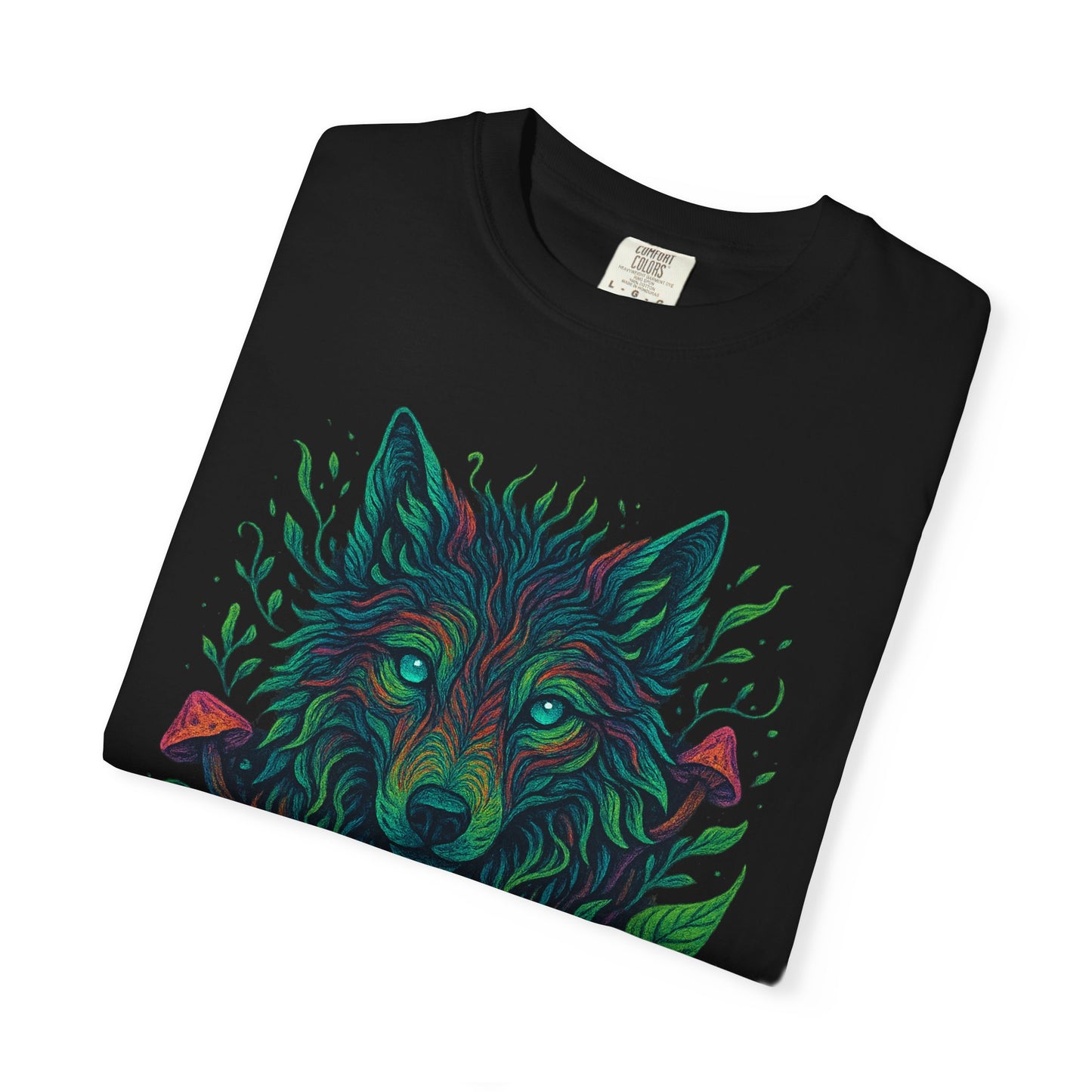 Mycospirit Wolf | Graphic Wolf Shirt