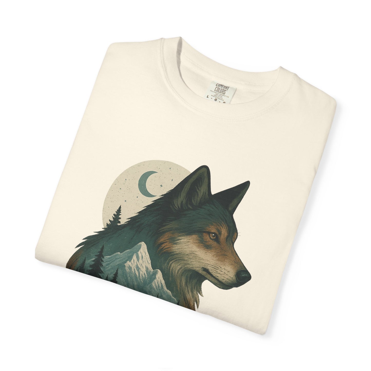 Midnight Range Wolf | Graphic Wolf Shirt