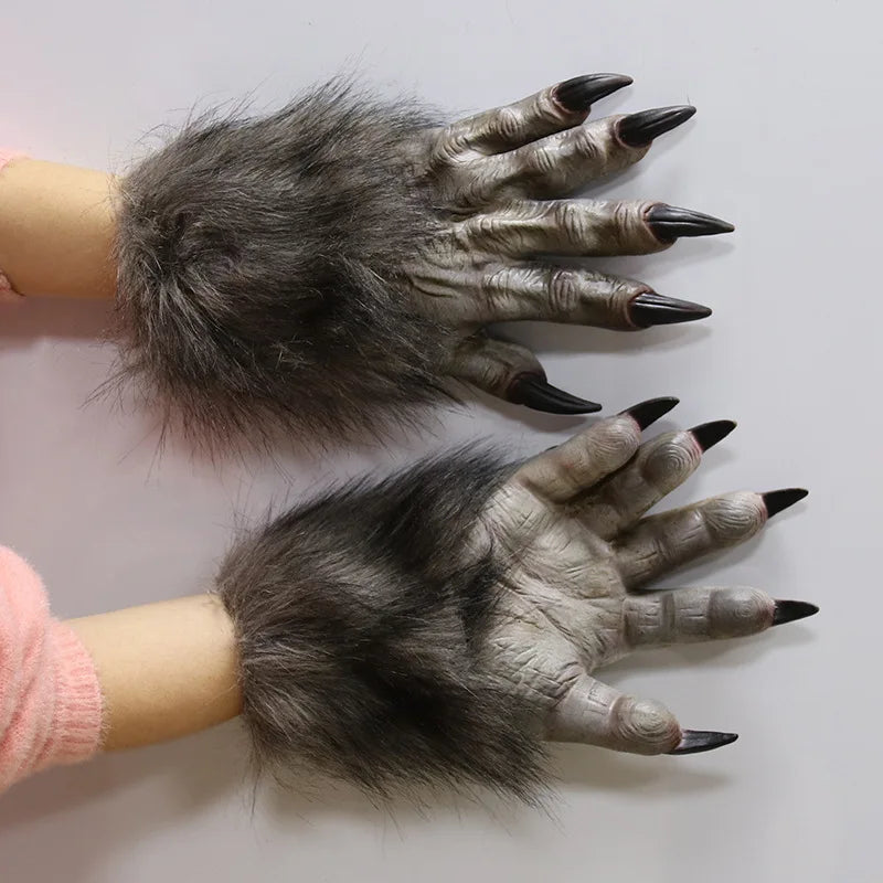 Moonfang Claw Gloves | Werewolf Costume Paws