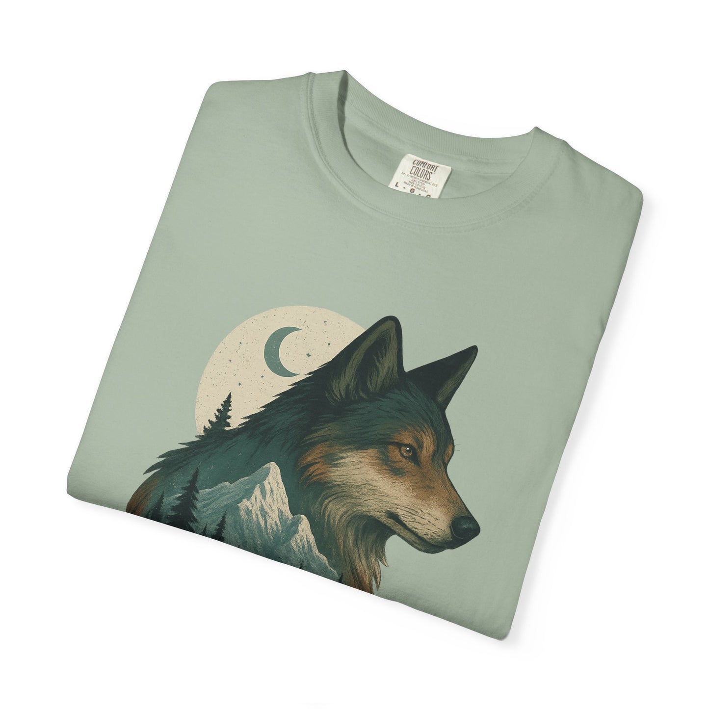 Midnight Range Wolf | Graphic Wolf Shirt