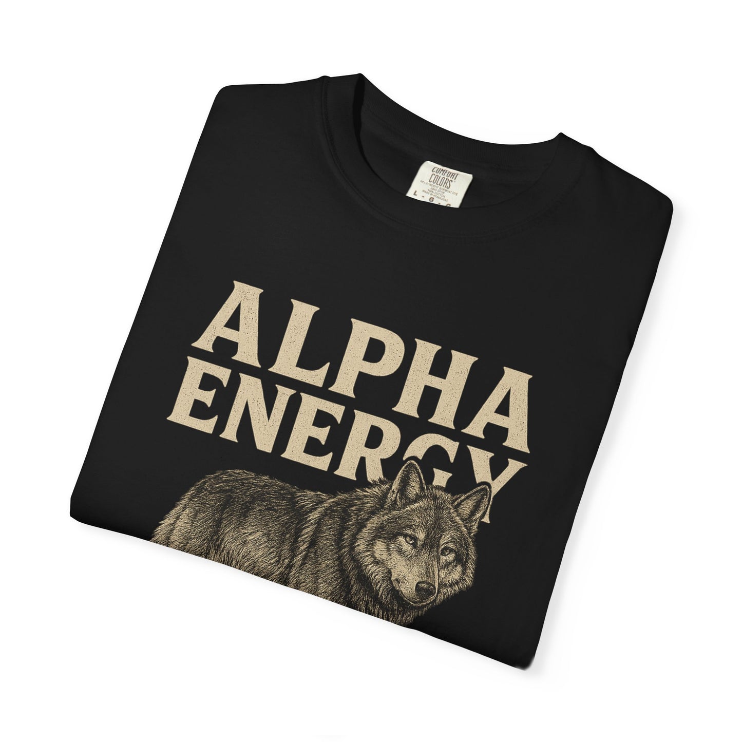 Alpha Energy Wolf | Graphic Wolf Shirt