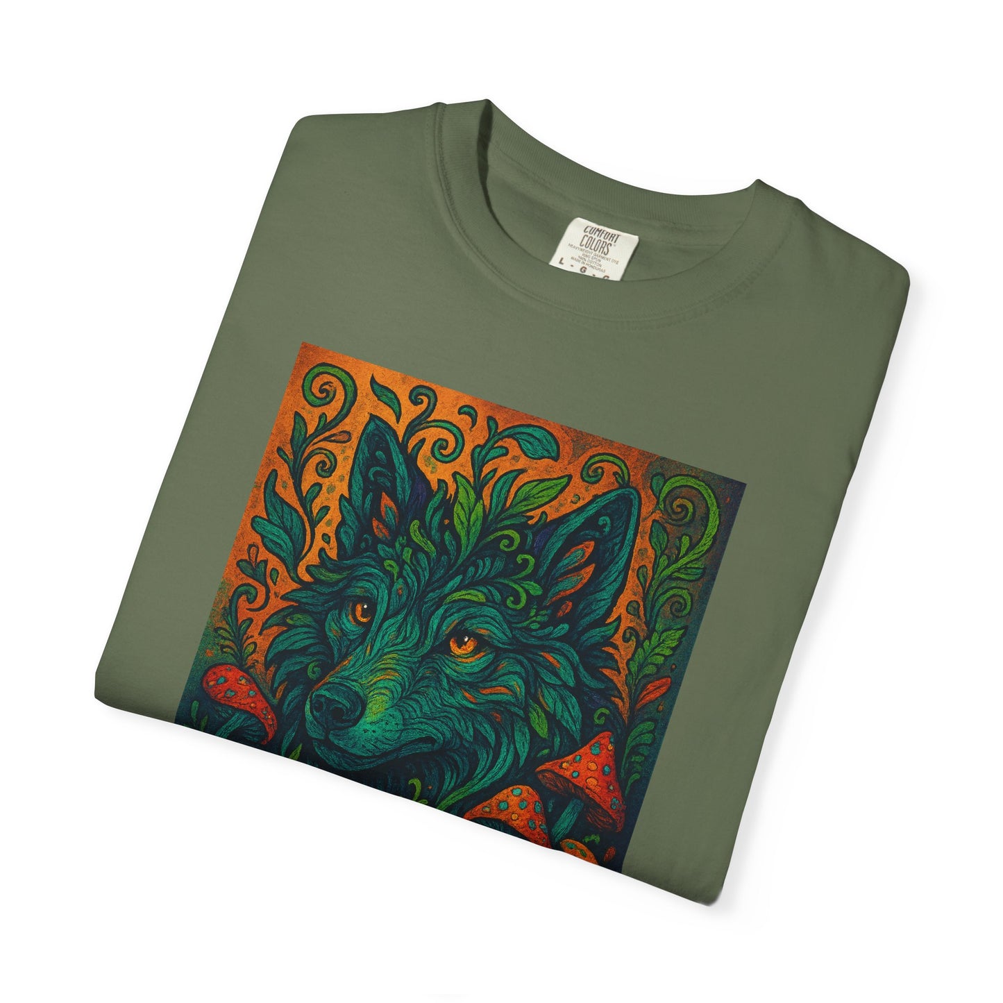 Shroomshade Wolf | Graphic Wolf Shirt