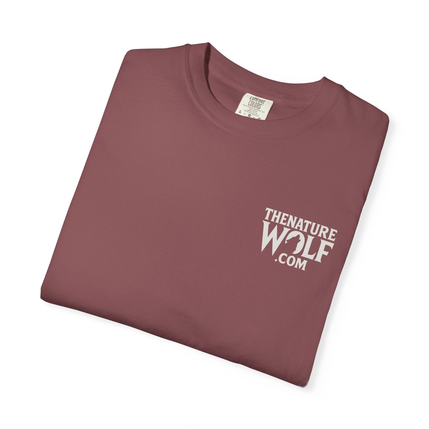 "TheNatureWolf.com" Logo | Graphic Wolf Shirt