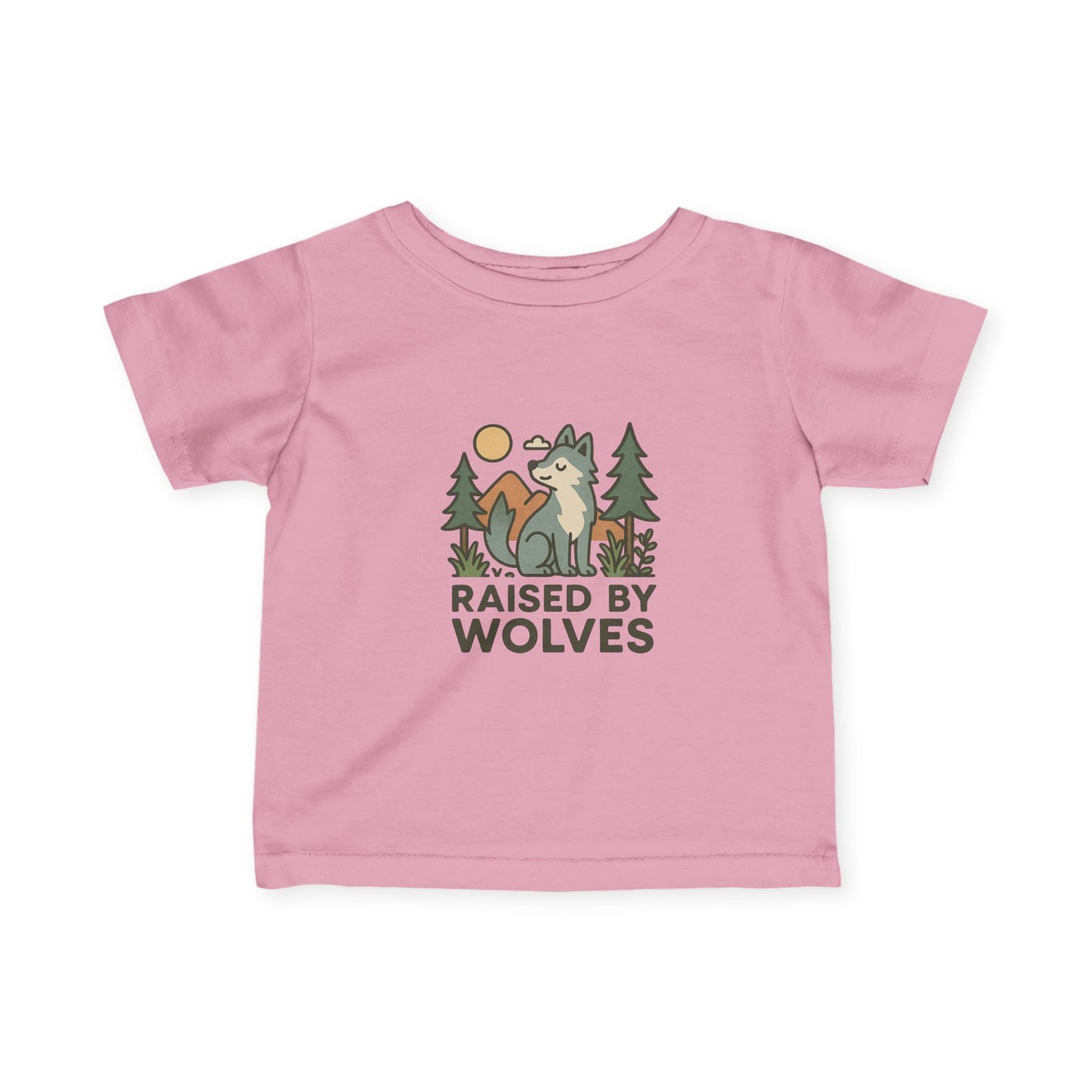 Raised By Wolves | Baby Wolf Shirt