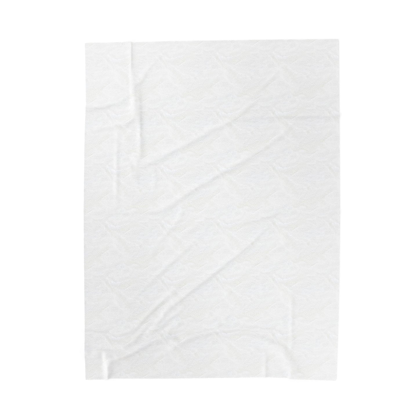 Wildflower Wolf | Velveteen Plush Blanket