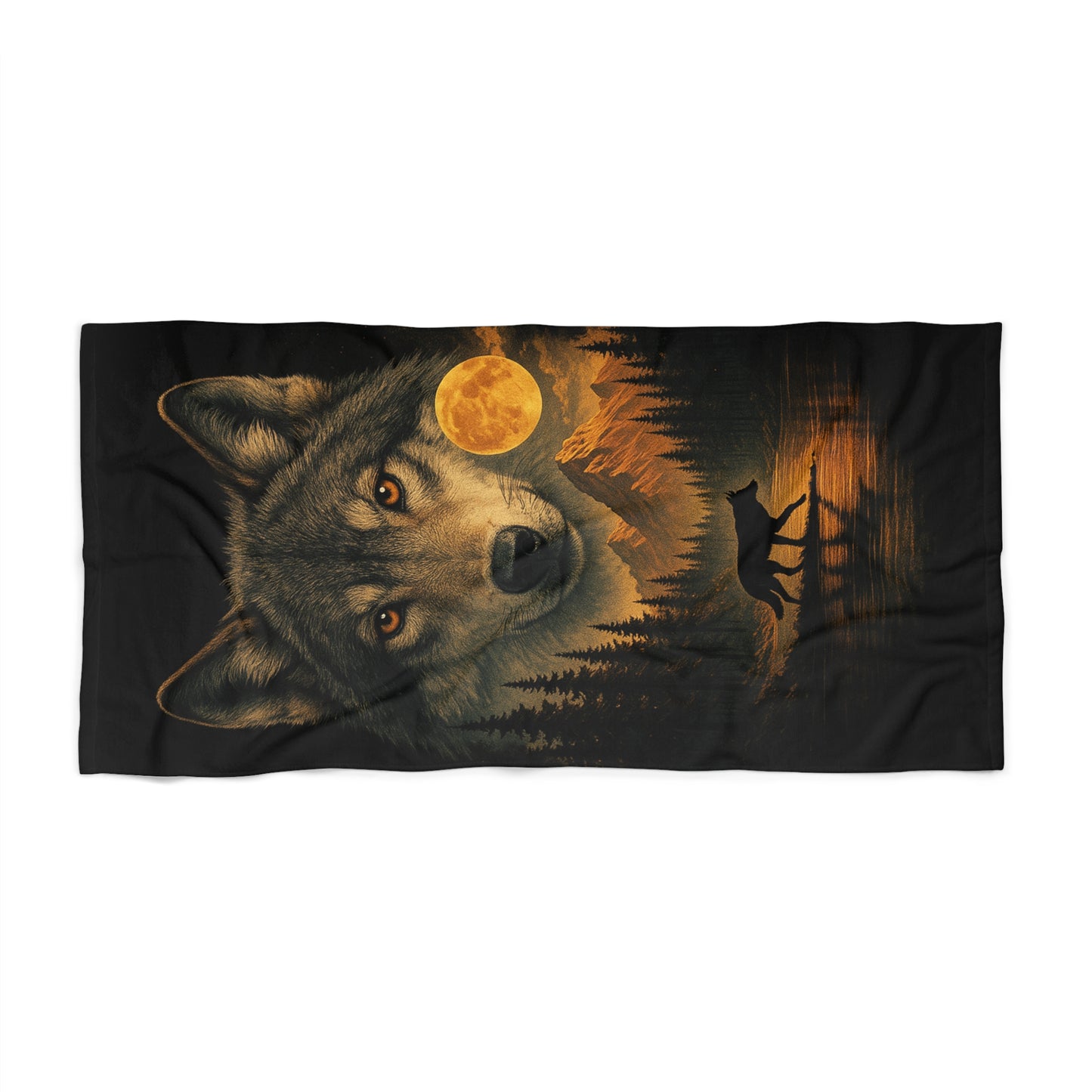 Wanderwild Wolf | Beach Towel