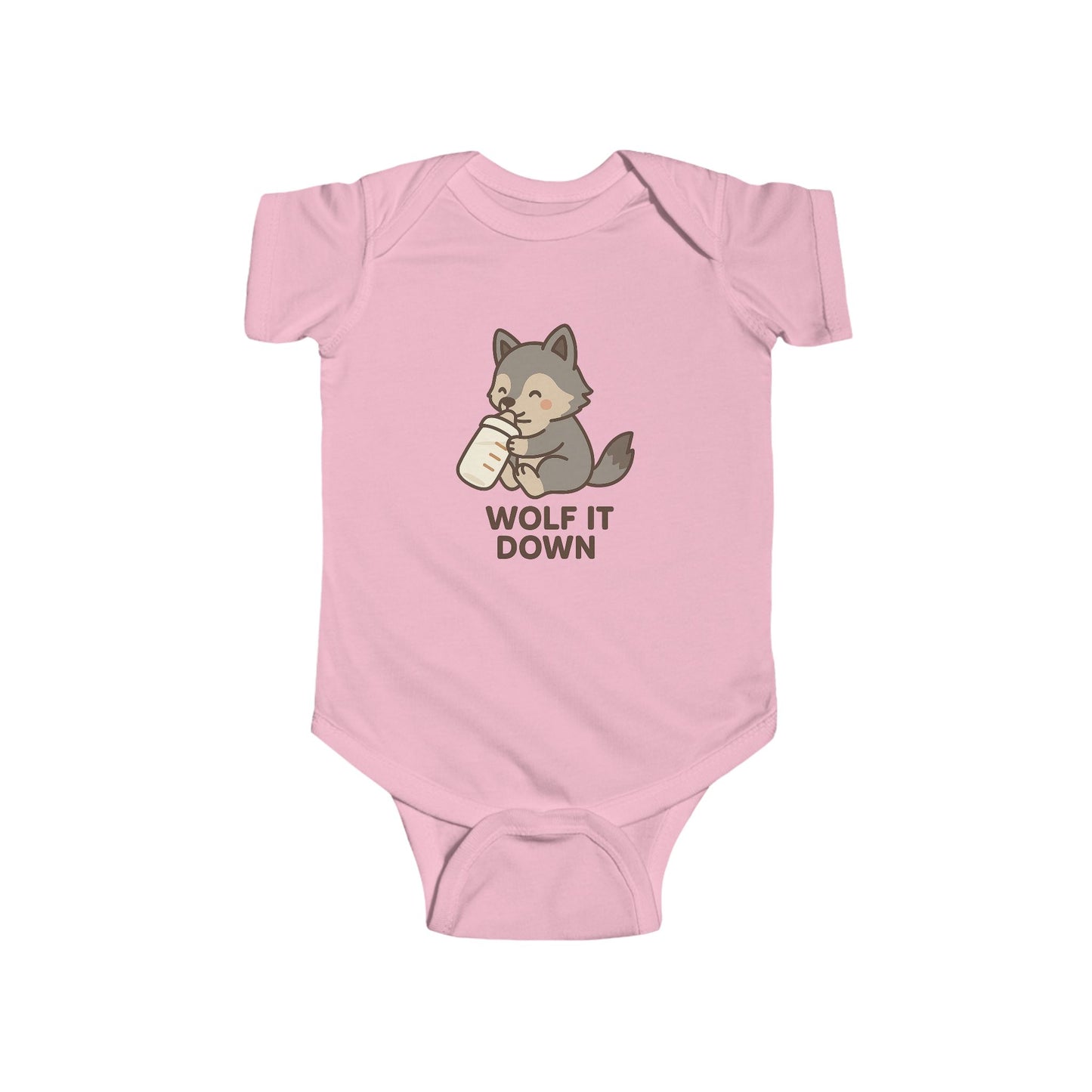 "Wolf It Down" | Baby Bodysuit