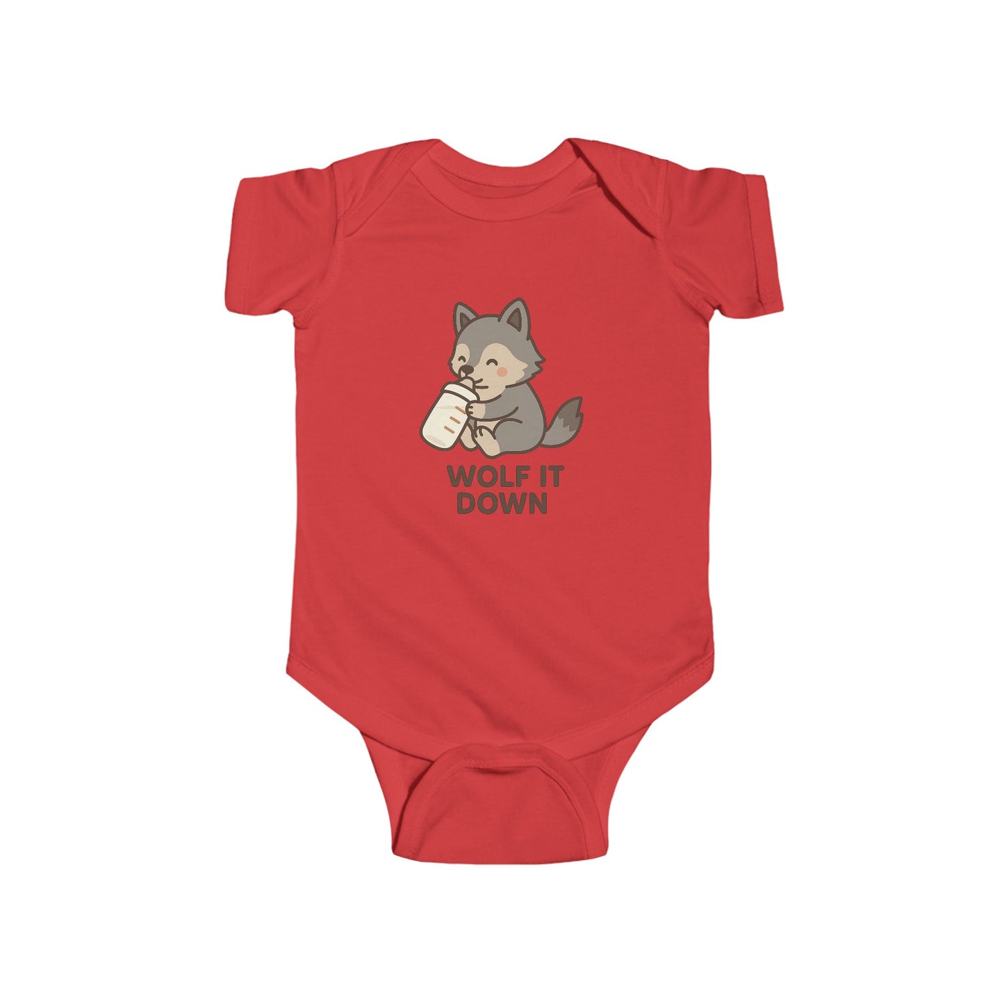 "Wolf It Down" | Baby Bodysuit