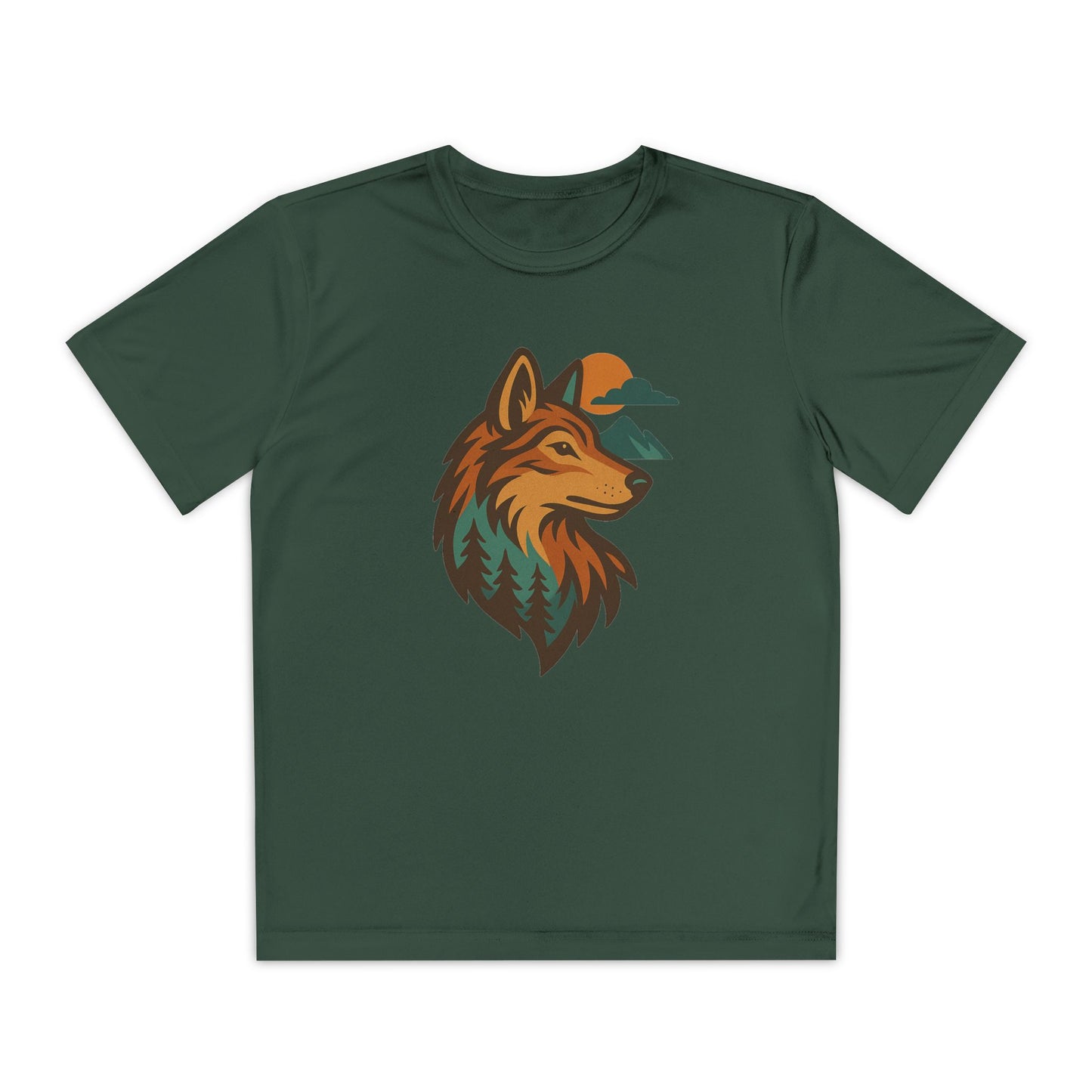 Sundrift Wolf | Youth Graphic Wolf Shirt
