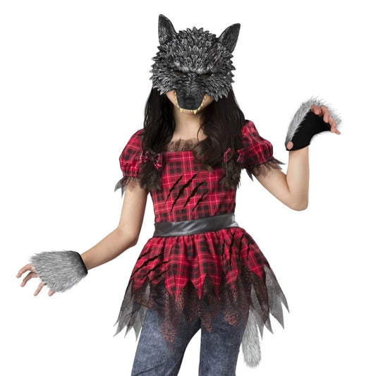 Wildform Wolf Set | Mask, Gloves & Tail Costume Kit