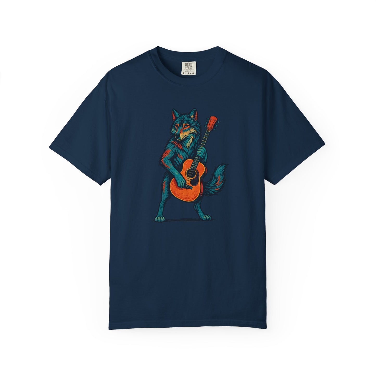 Acoustic Howl Wolf | Graphic Wolf Shirt