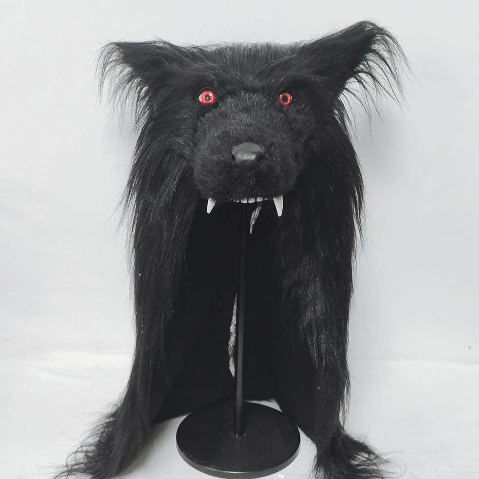Shadow Howler | Wolf Costume Head Top & Shawl
