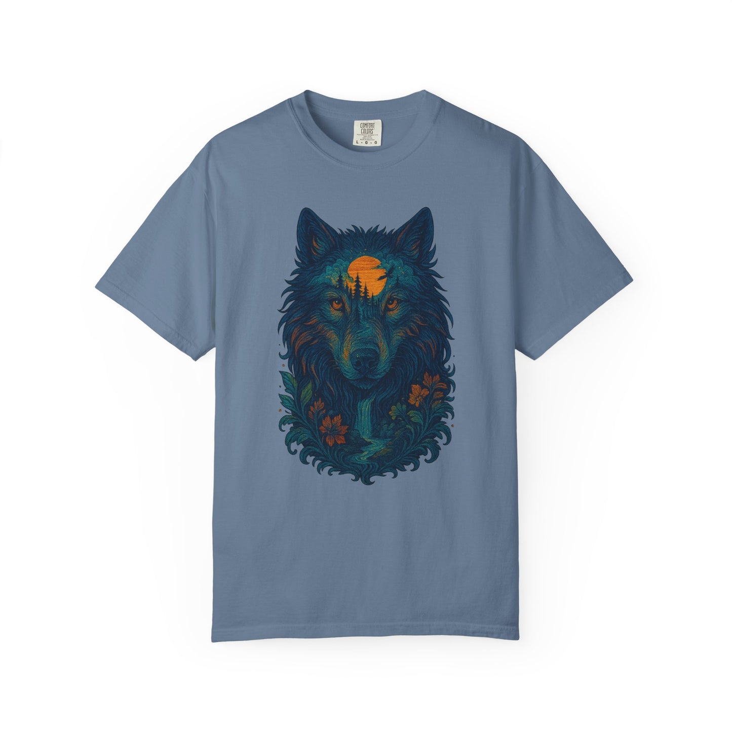 Florawatch Wolf | Graphic Wolf Shirt