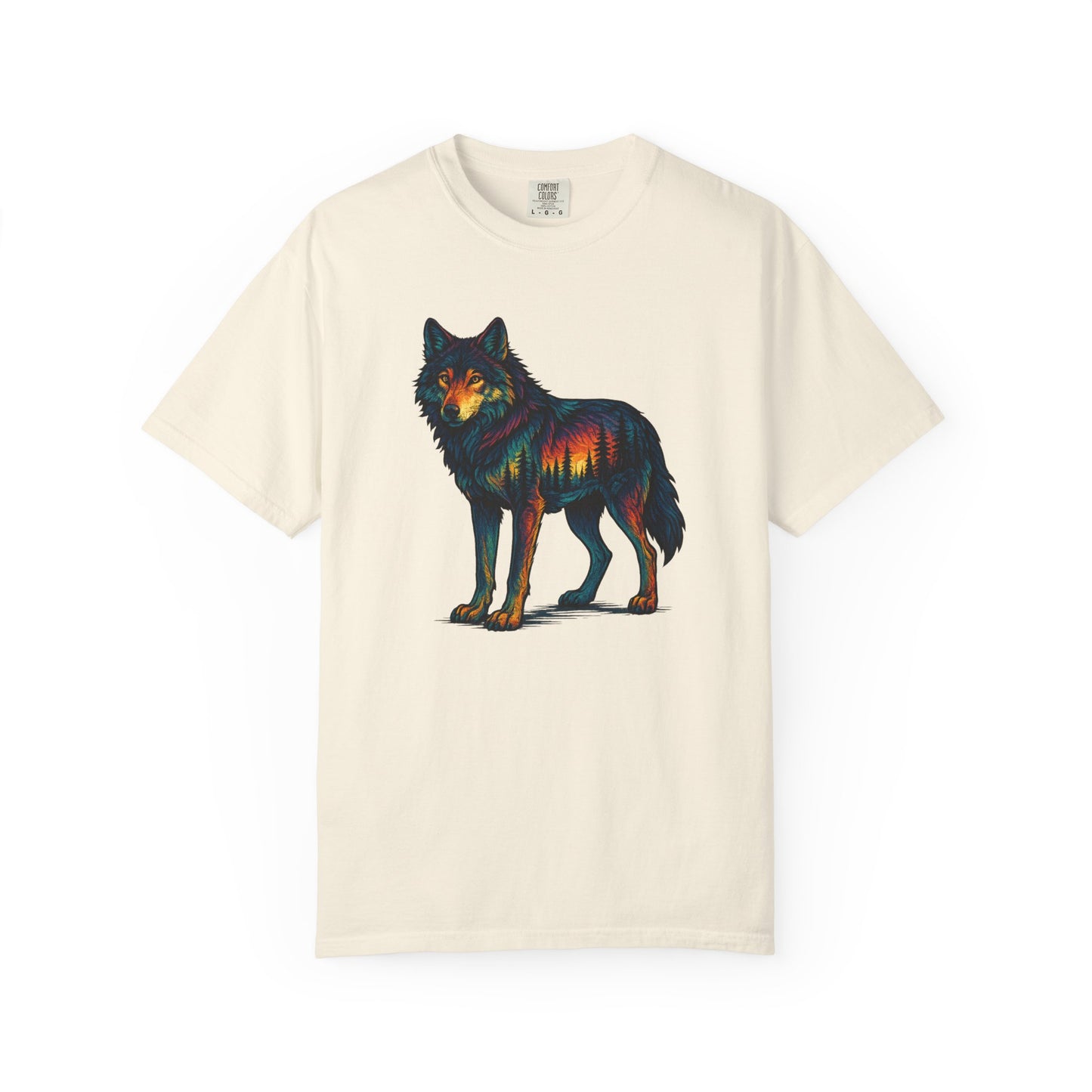 Forestborn Wolf | Graphic Wolf Shirt