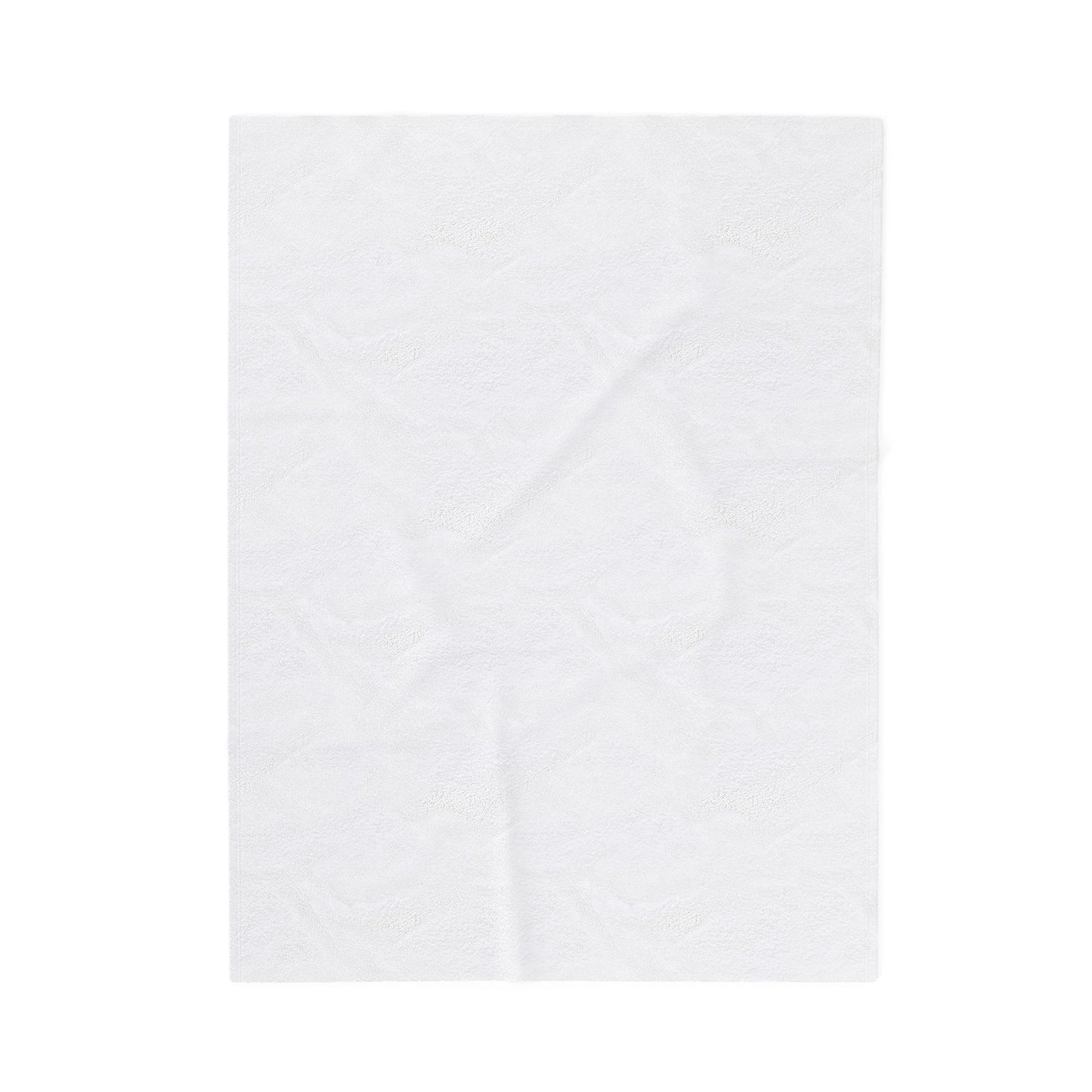 Wildflower Wolf | Velveteen Plush Blanket