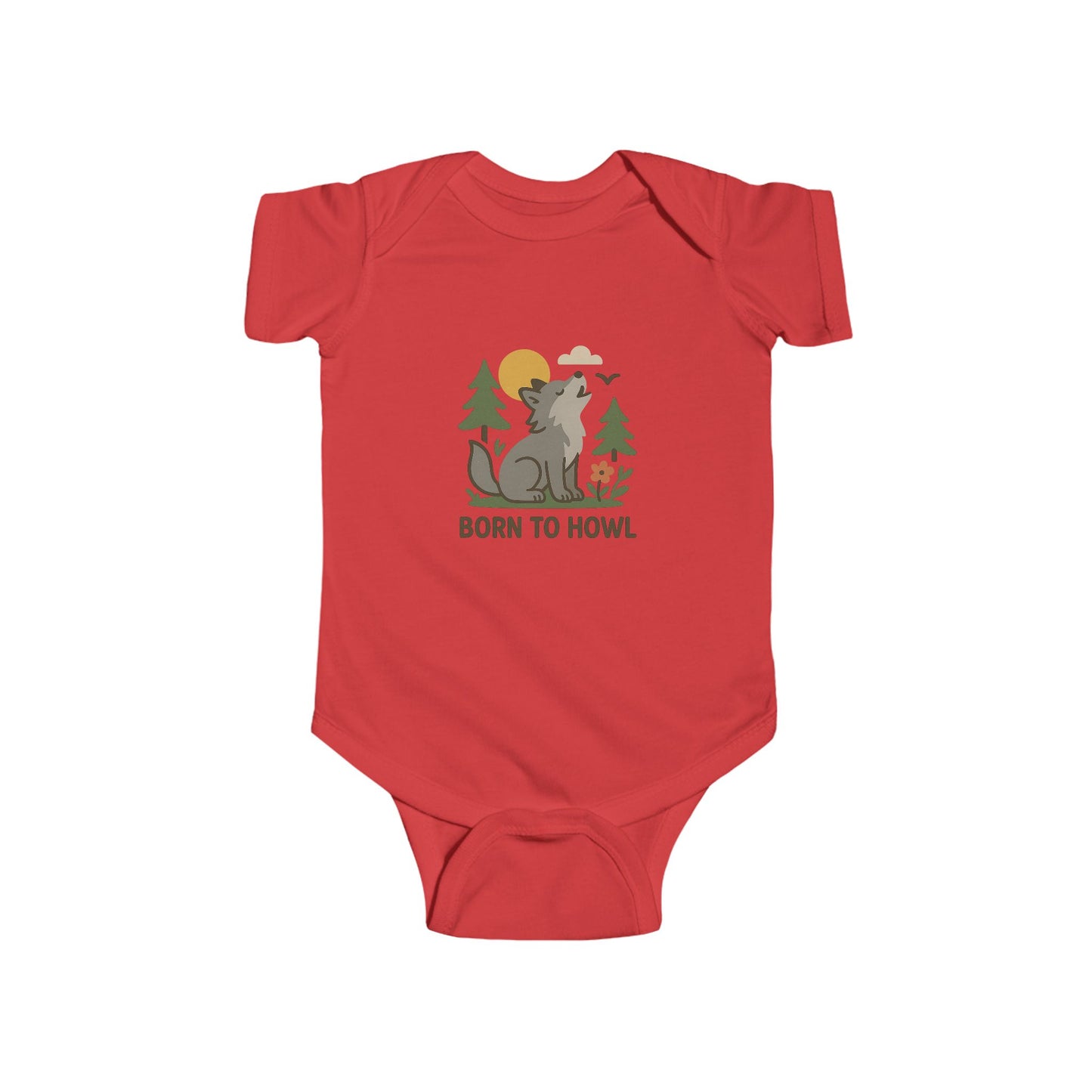 "Born to Howl" | Baby Bodysuit