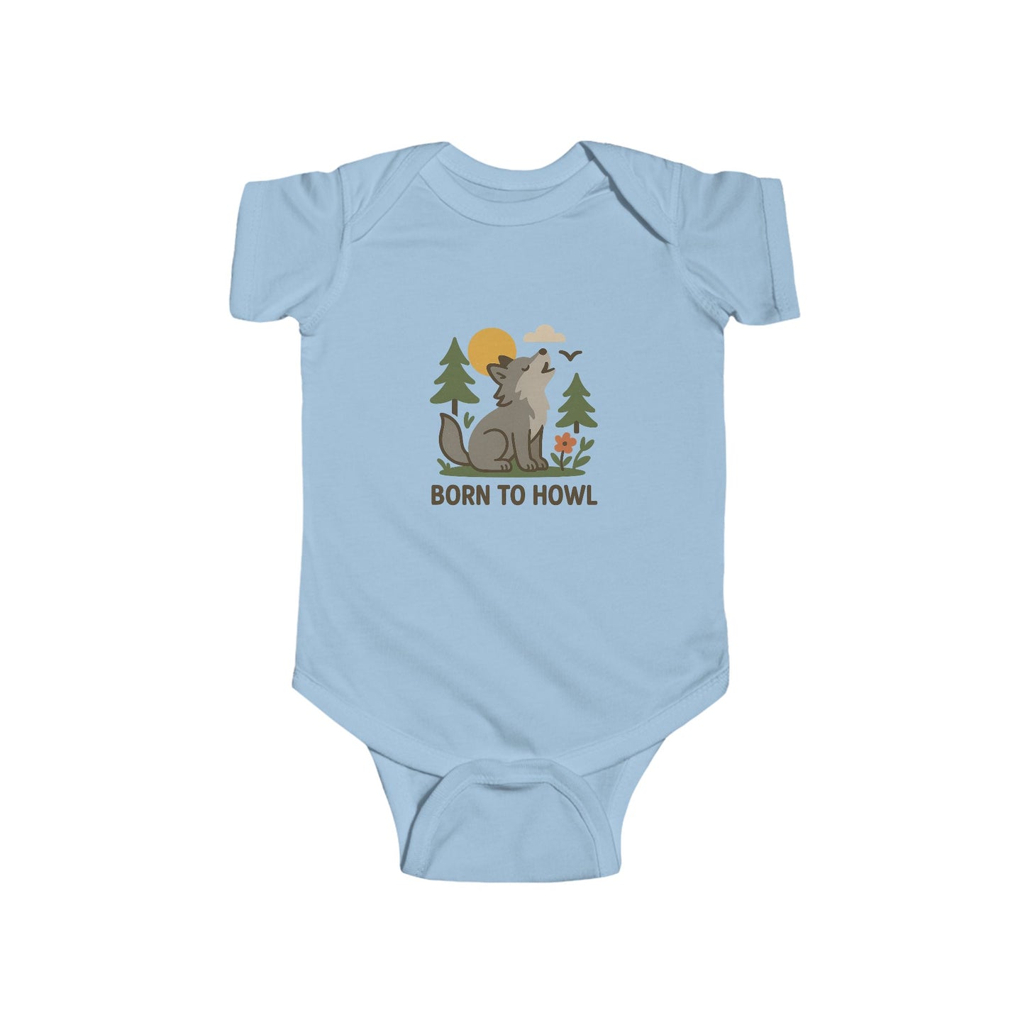 "Born to Howl" | Baby Bodysuit