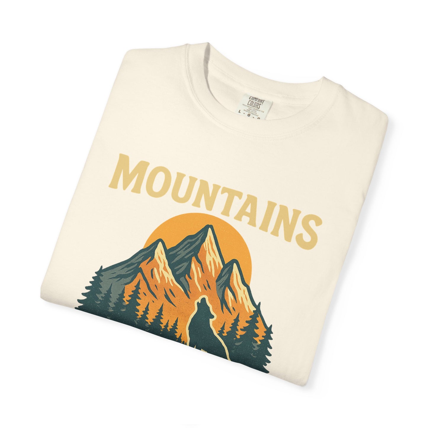 Mountains Know My Name - Howling Wolf | Graphic Wolf Shirt