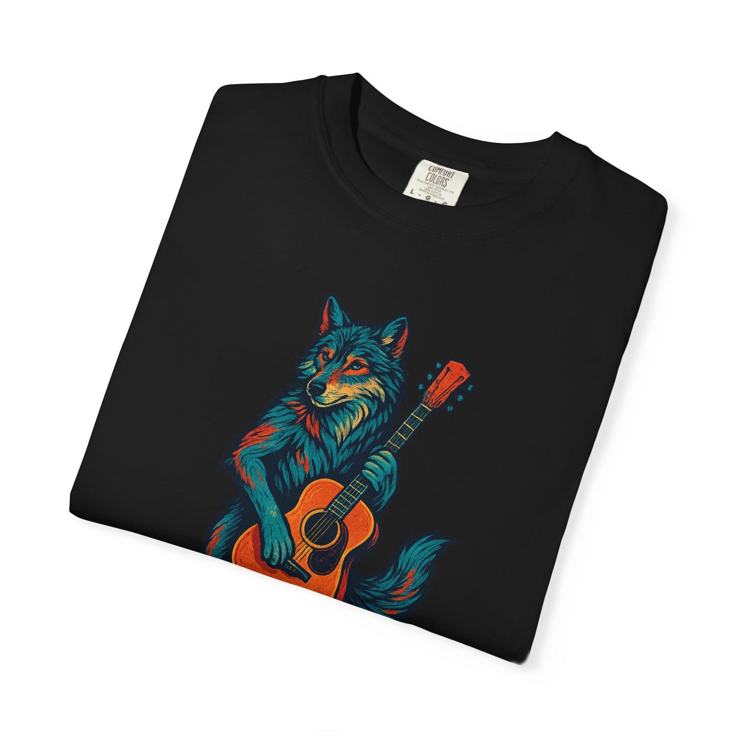 Acoustic Howl Wolf | Graphic Wolf Shirt