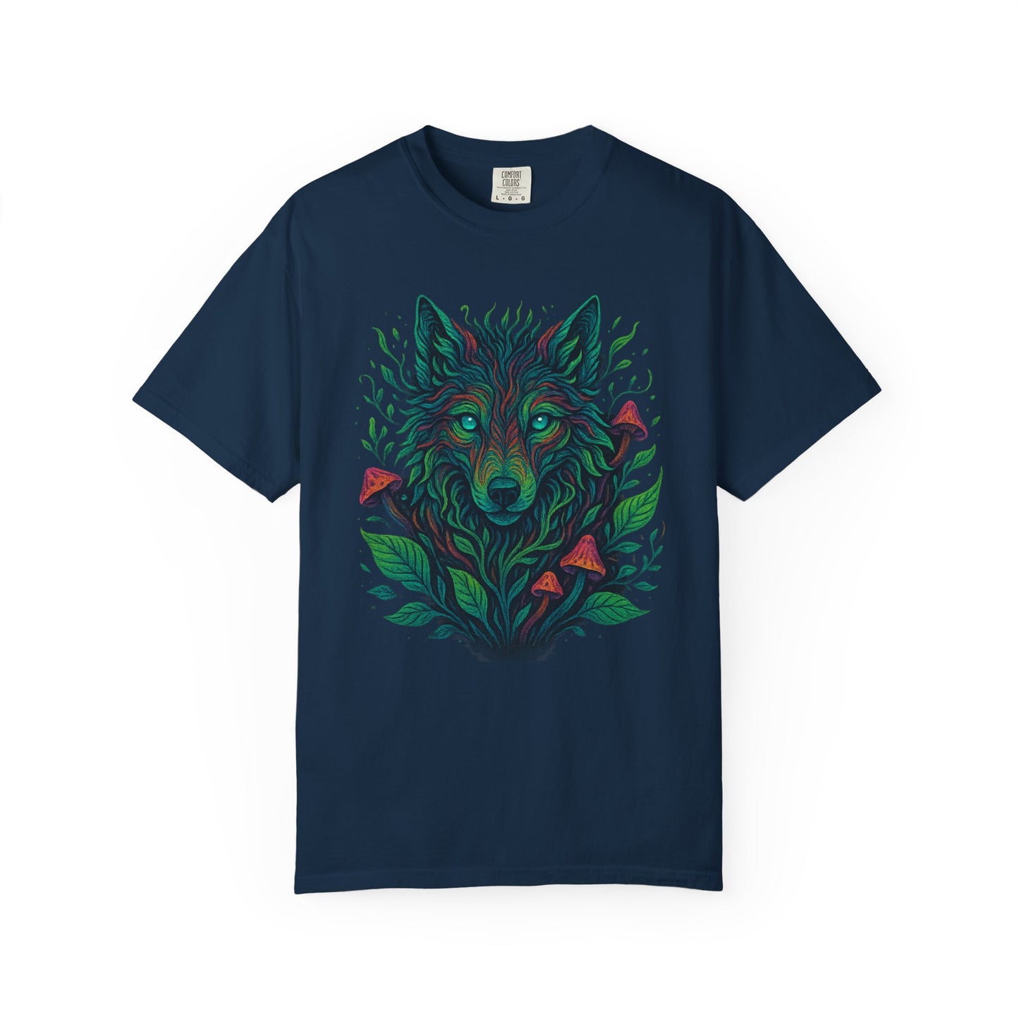 Mycospirit Wolf | Graphic Wolf Shirt