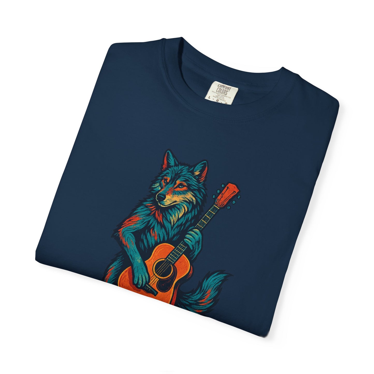 Acoustic Howl Wolf | Graphic Wolf Shirt