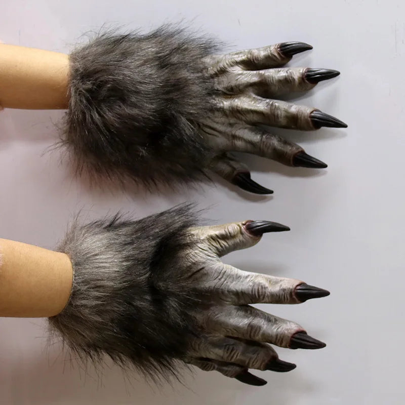 Moonfang Claw Gloves | Werewolf Costume Paws
