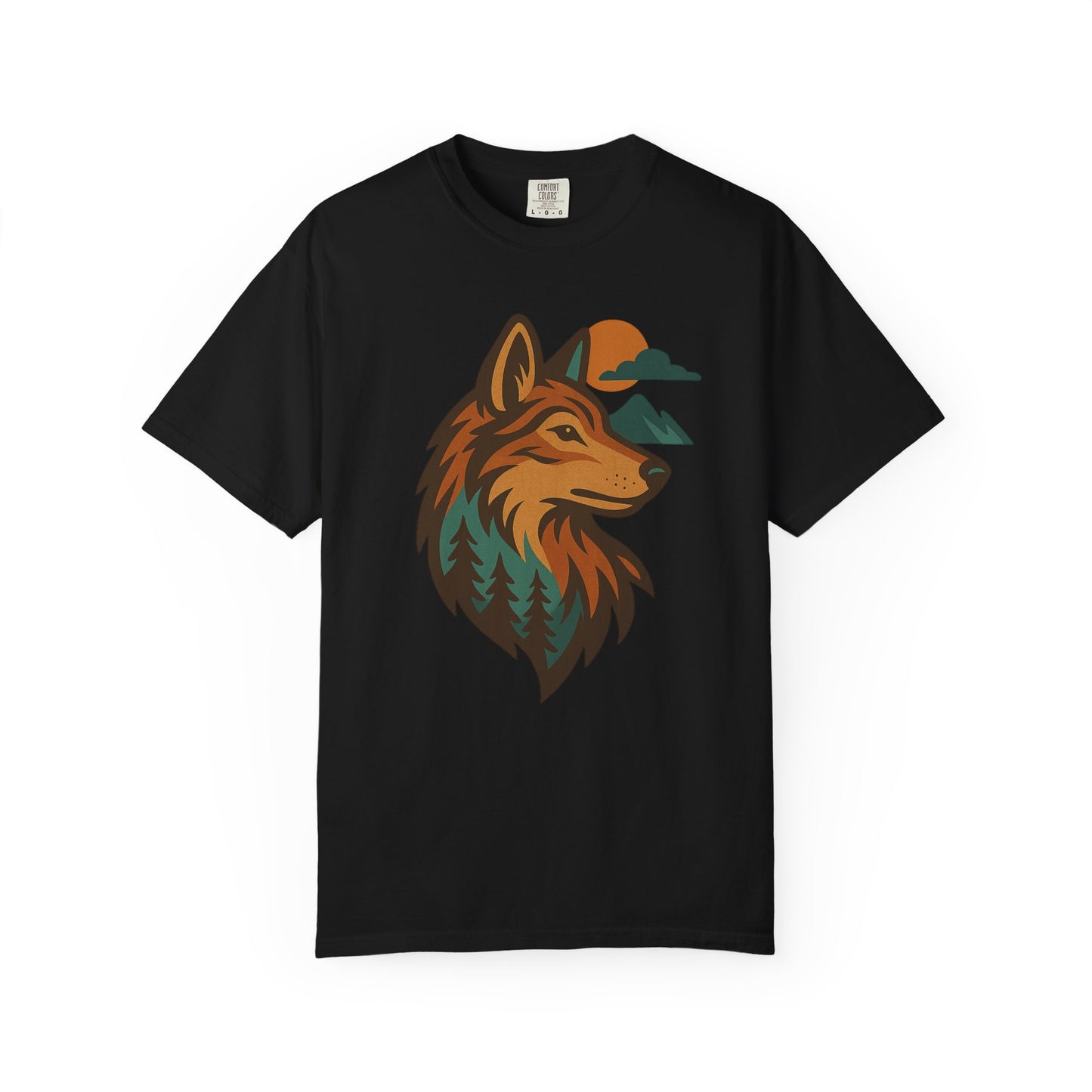 Sundrift Wolf | Graphic Wolf Shirt