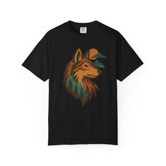 Sundrift Wolf | Graphic Wolf Shirt