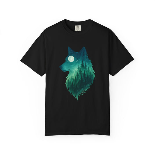 Moondream Wolf | Graphic Wolf Shirt
