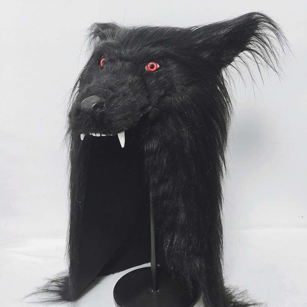 Shadow Howler | Wolf Costume Head Top & Shawl