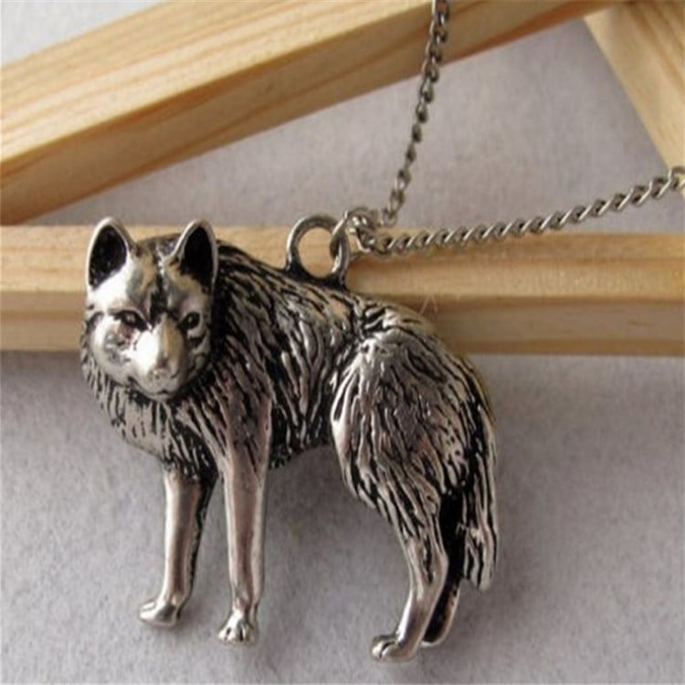 Stillwolf | Antique Wolf Pendant Necklace