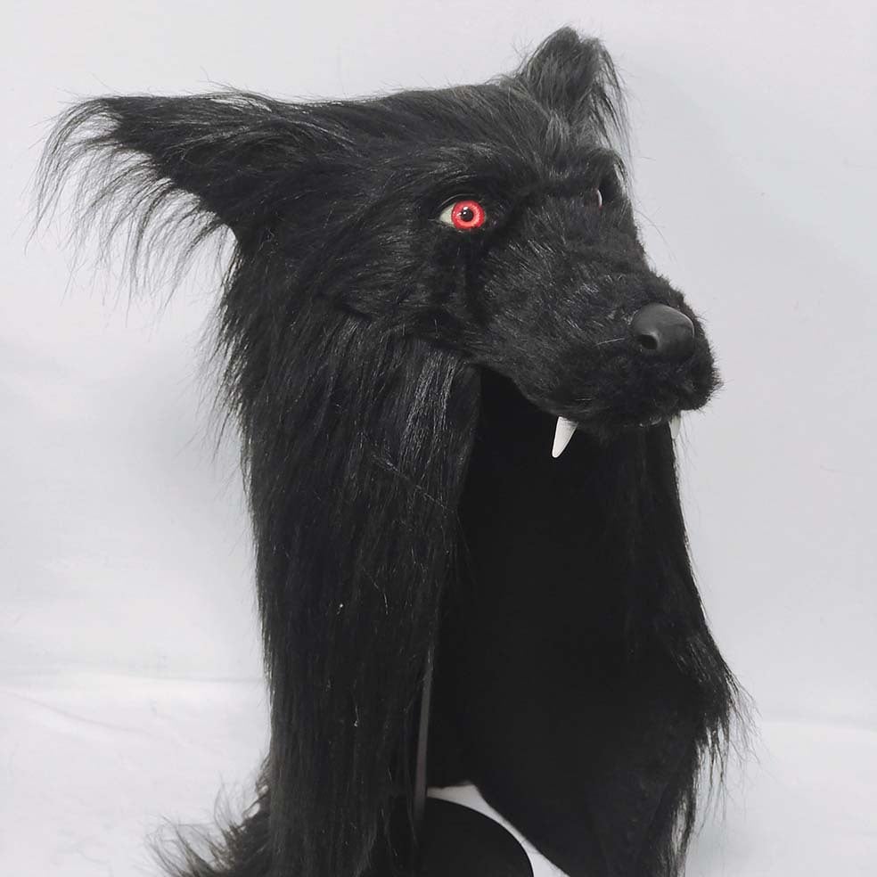 Shadow Howler | Wolf Costume Head Top & Shawl