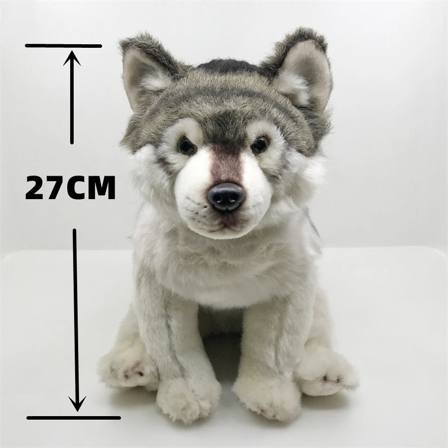 Willow the Wolf | Grey Wolf Plushie Stuffed Animal