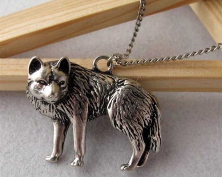 Stillwolf | Antique Wolf Pendant Necklace