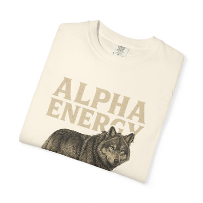 Alpha Energy Wolf | Graphic Wolf Shirt