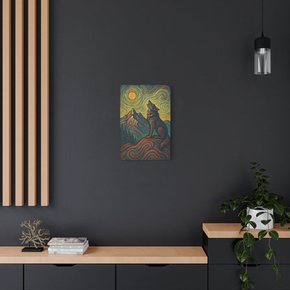Suncry Wolf | Nature Wolf Canvas Wall Art