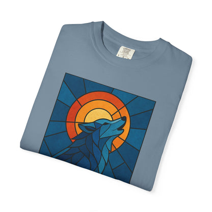 Sunhowl Wolf | Graphic Wolf Shirt